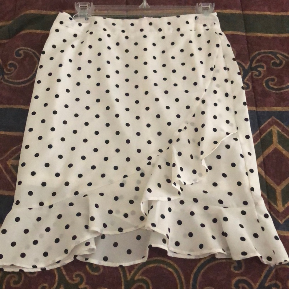 Polka Dot skirt with frills